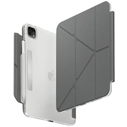 UNIQ θήκη Camden Click για iPad Pro 13" (2024) γκρι/ρινός γκρι