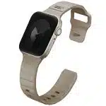 UNIQ λουράκι Stride για Apple Watch Series 1/2/3/4/5/6/7/8/9/SE/SE2 38/40/41mm FKM Rubber Strap χακί/ανοιχτό χακί - Image 3