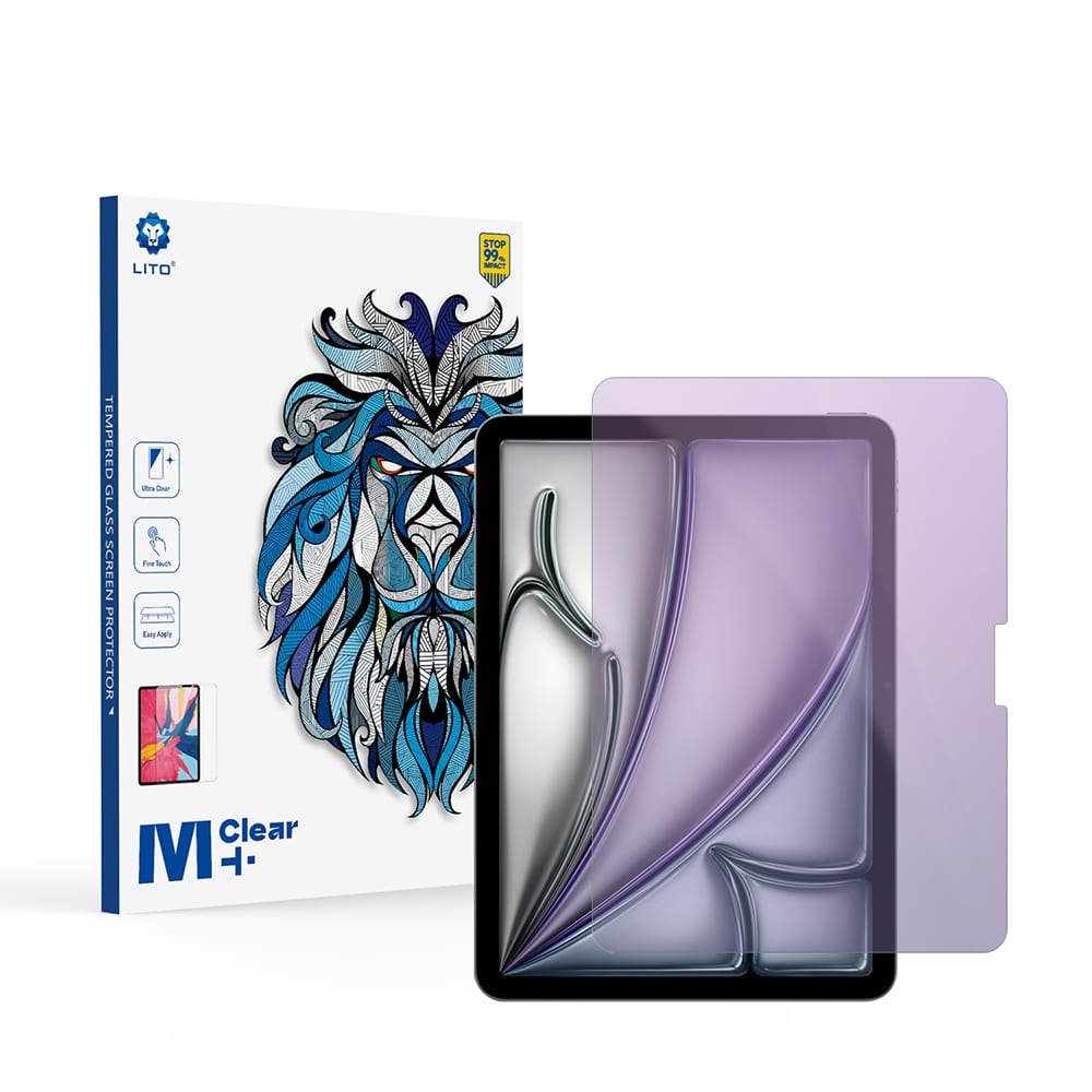 Lito - 2.5D Classic Glass Anti-Blue Light - για iPad Air 11 (2024) - Διάφανο - Image 2