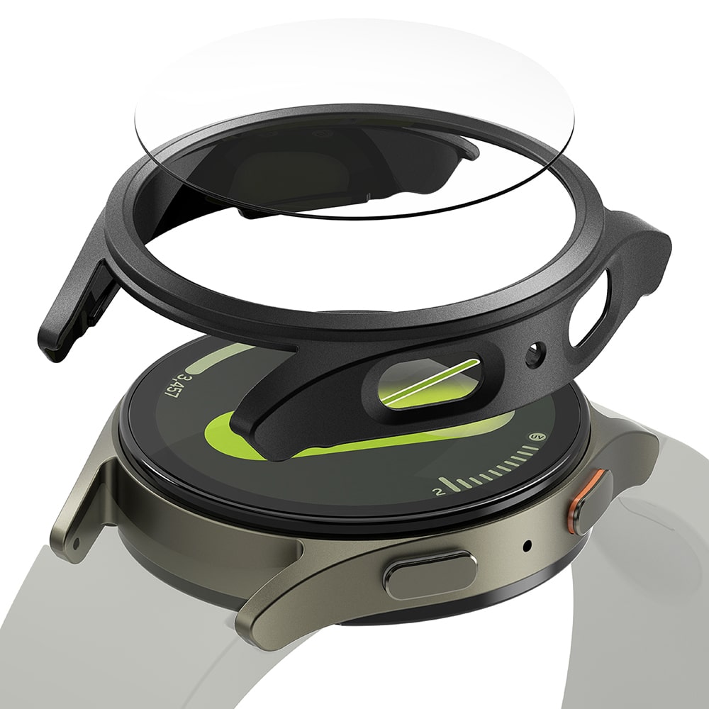 Ringke - Slim + Screen Protector - Samsung Galaxy Watch7 40mm - Μαύρο Τιτάνιο - Image 2