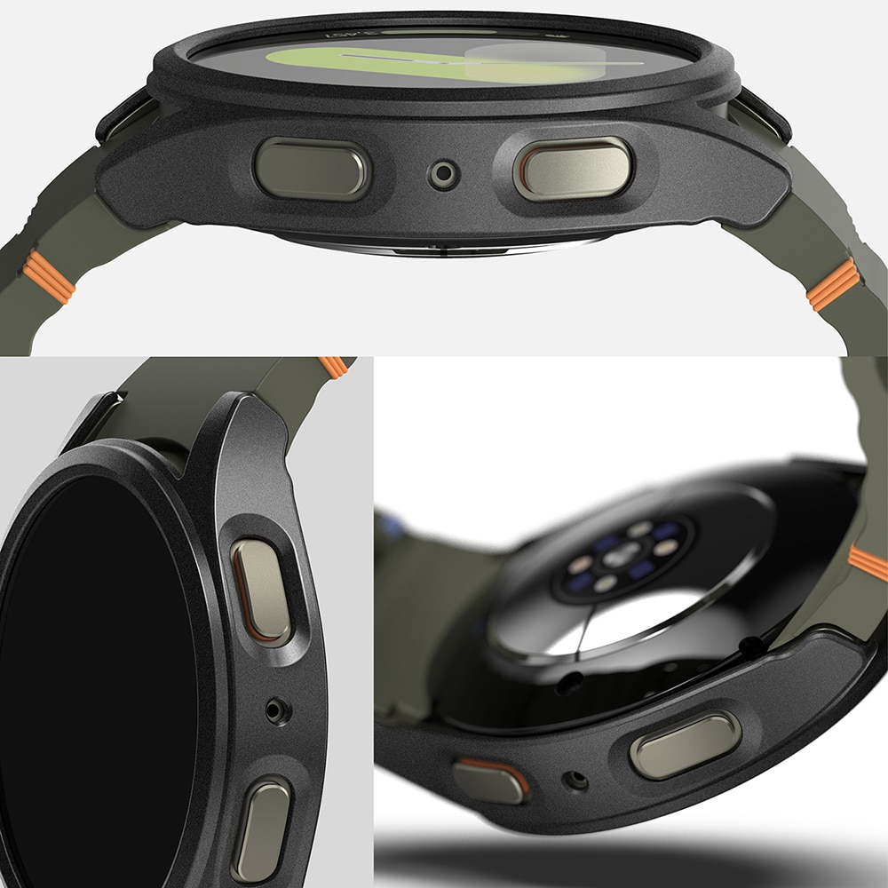 Ringke - Slim + Screen Protector - Samsung Galaxy Watch7 40mm - Μαύρο Τιτάνιο - Image 4