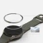 Ringke - Bezel Styling - Samsung Galaxy Watch7 40mm - Silver Pattern7 (CB-GW7-40-03) - Image 5