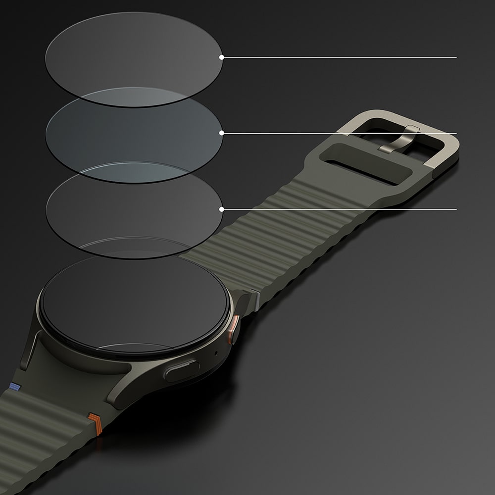 Ringke - Bezel Styling - Samsung Galaxy Watch7 40mm - Silver Pattern7 (CB-GW7-40-03) - Image 6