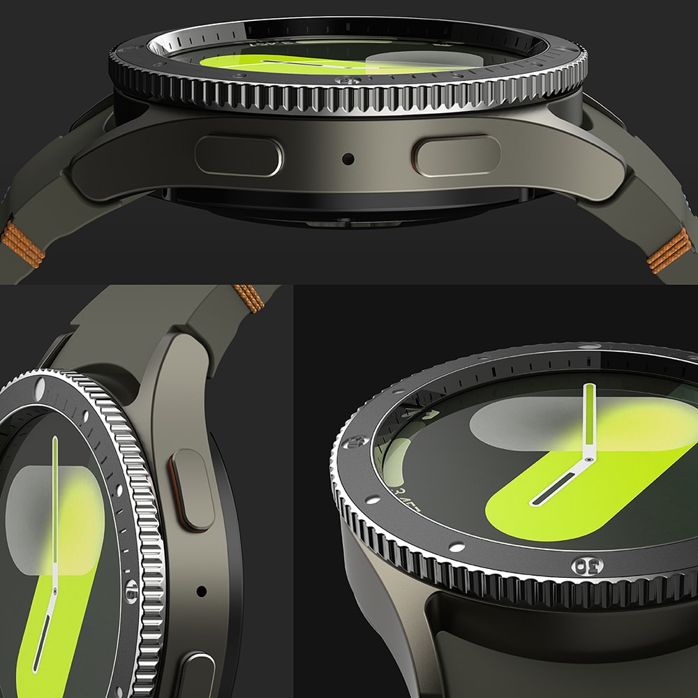 Ringke - Premium Bezel Styling - Samsung Galaxy Watch7 40mm - Μαύρο Πατρόν2 (CB-GW7-40-99) - Image 8