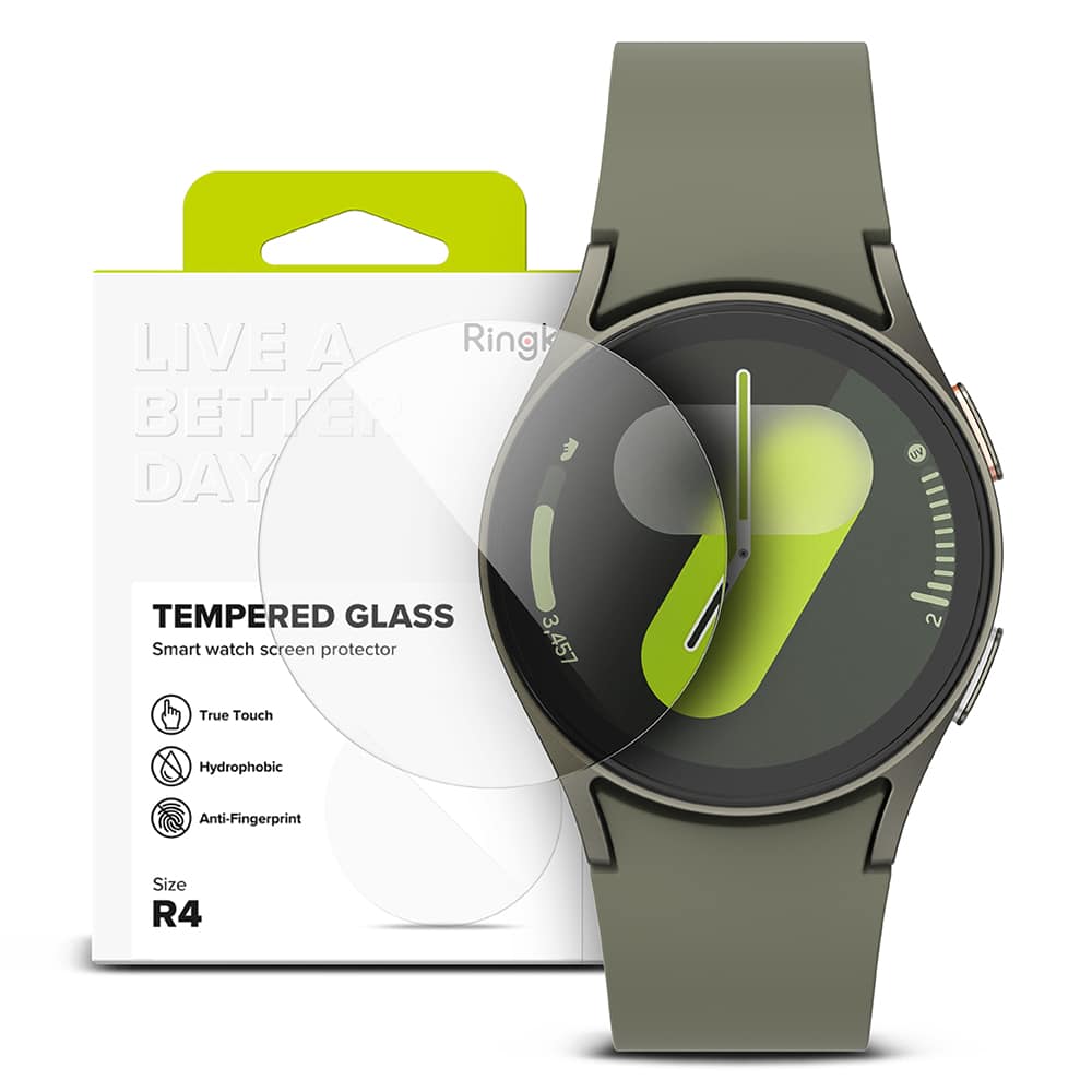 Ringke - Θερμαινόμενο Γυαλί R4 (πακέτο 4) - Samsung Galaxy Watch7 40mm - Διάφανο - Image 2