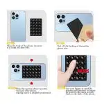 Techsuit - Βεντούζα κινητού για selfies  (SPP-PAD) - Ροζ της πούδρας - Image 8