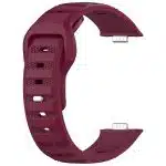 Techsuit - Watchband (W050) - Huawei Watch Fit 3 - Bordeaux - Image 4