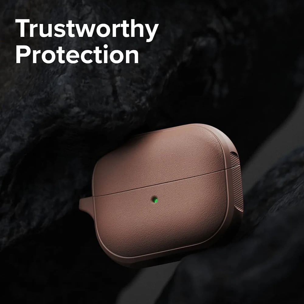 Ringke - Θήκη Προστασίας Onyx Magnetic - για Samsung Galaxy Buds 3 / 3 Pro, Μη Ολισθηρή Υφή, Οπή Carabiner - Constant Coral - Image 7