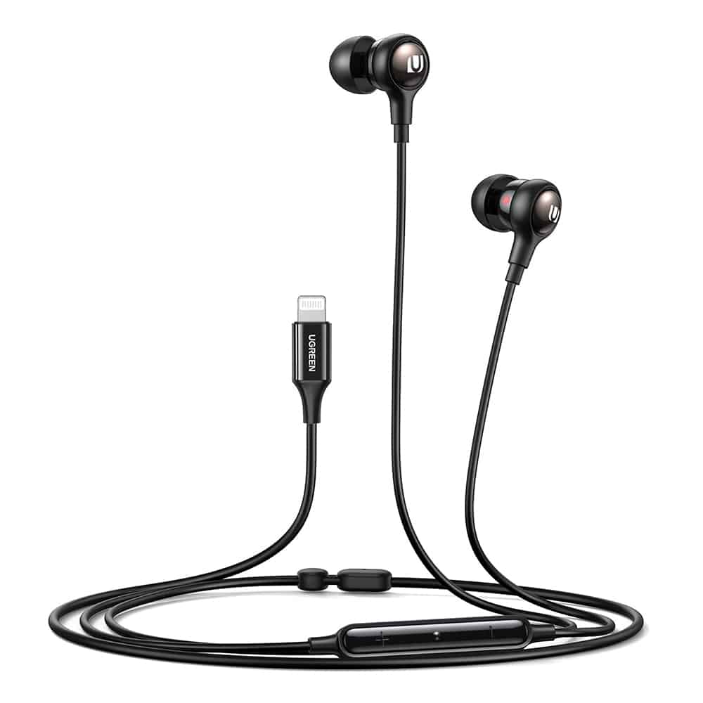 Ugreen - Στερεοφωνικά Ακουστικά (30631) - In-Ear με Σύνδεσμο Lightning - Μαύρο - Image 3