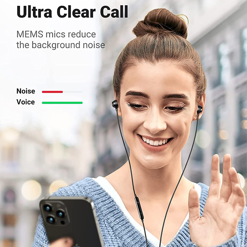 Ugreen - Στερεοφωνικά Ακουστικά (30631) - In-Ear με Σύνδεσμο Lightning - Μαύρο - Image 4