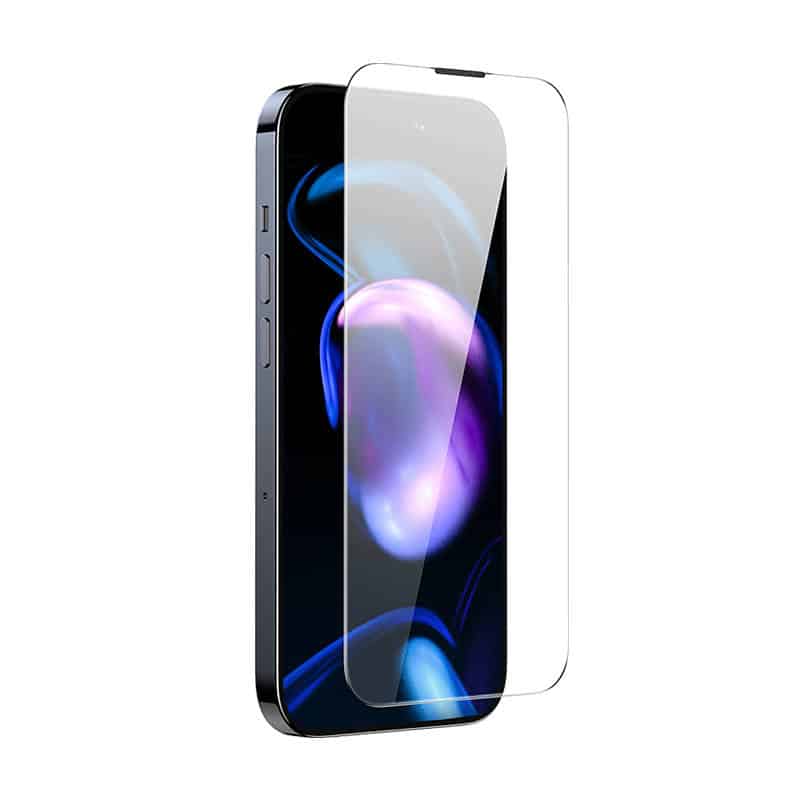 Baseus Προστατευτικό Οθόνης Crystal Tempered Glass Dust-proof 0.3mm για iPhone 14 Pro Max (2τμχ) (Διαφανές) - Image 2