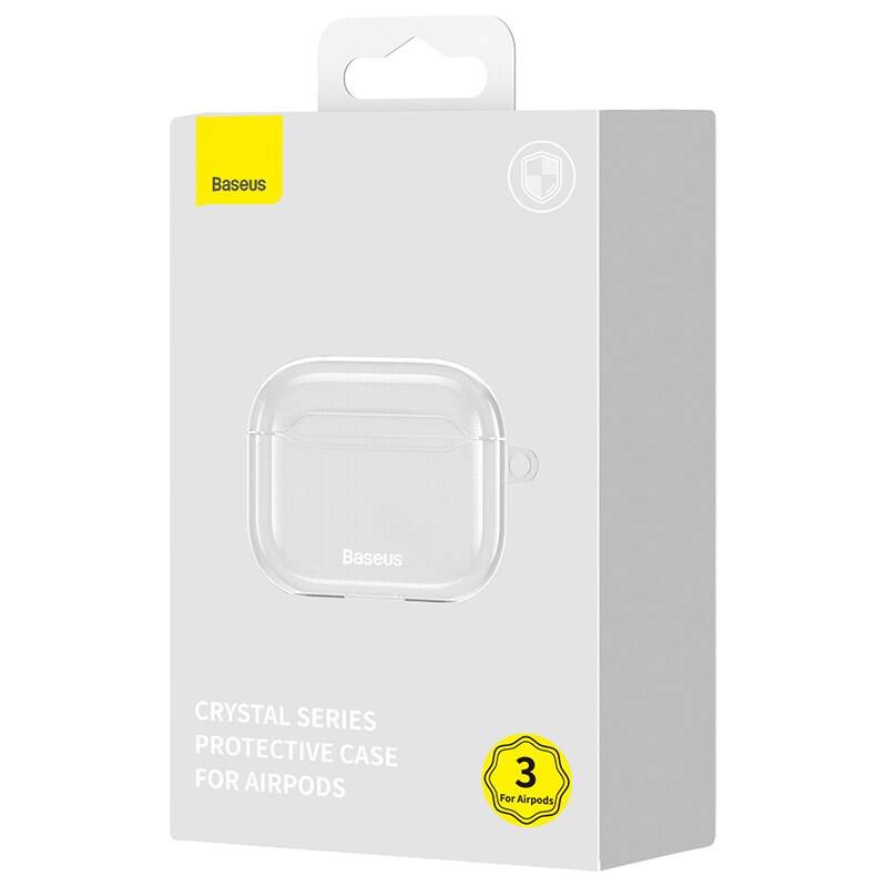 Baseus Θήκη Crystal για AirPods 3 (Διαφανές) - Image 11