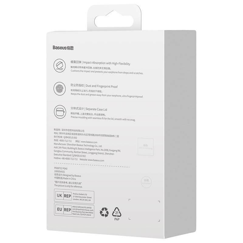 Baseus Θήκη Crystal για AirPods 3 (Διαφανές) - Image 12