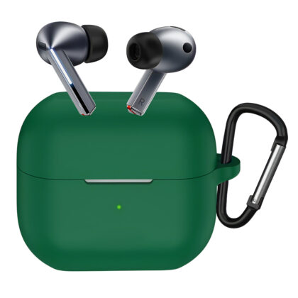 Techsuit - Θήκη Σιλικόνης - για Samsung Galaxy Buds 3 / 3 Pro / 3 FE, Λείο Υπερλεπτό Υλικό - Πράσινο