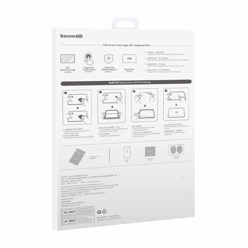 Baseus Προστατευτικό Οθόνης Crystal Tempered Glass 0.3mm για Tablet Huawei MatePad Pro 11" (Διαφανές) - Image 10