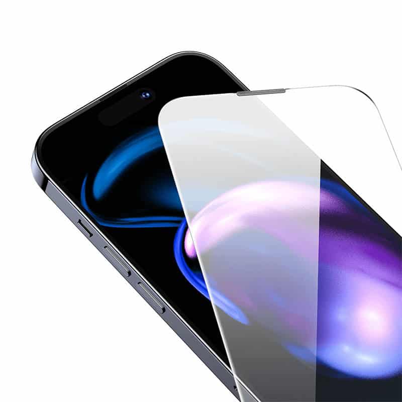 Baseus Προστατευτικό Οθόνης Tempered Glass Corning με Φίλτρο Σκόνης για iPhone 14 Pro (Διαφανές) - Image 6