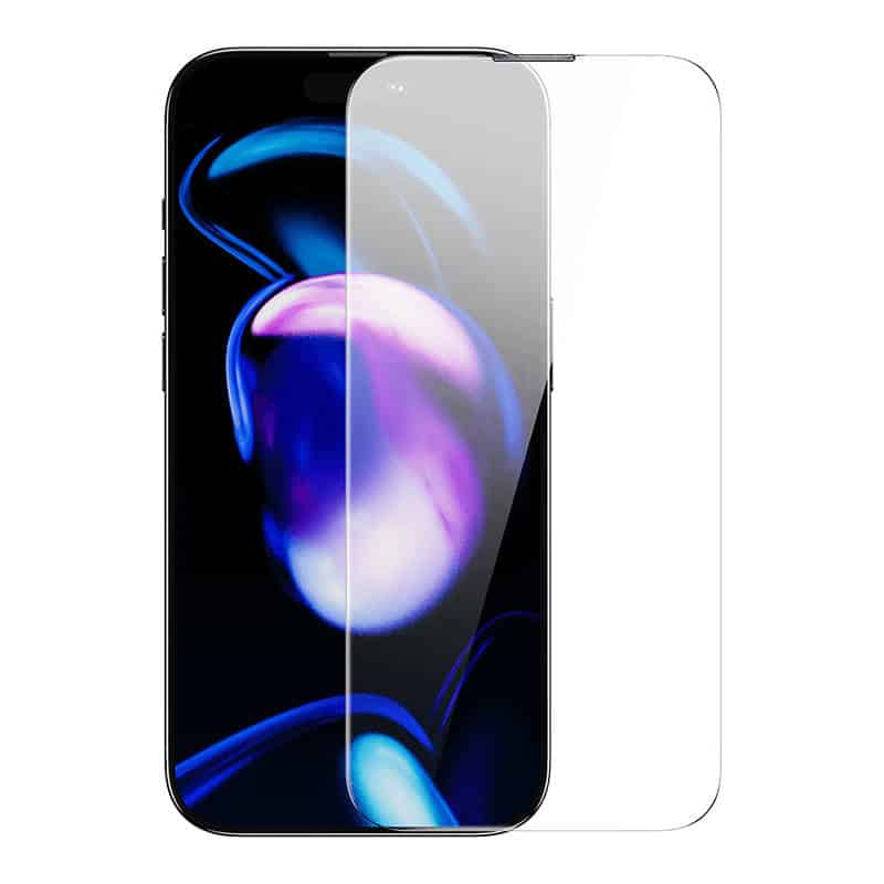 Baseus Προστατευτικό Οθόνης Tempered Glass Corning με Φίλτρο Σκόνης για iPhone 14 Pro (Διαφανές) - Image 2