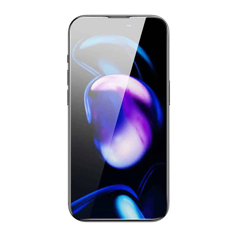 Baseus Προστατευτικό Οθόνης Tempered Glass Corning με Φίλτρο Σκόνης για iPhone 14 Pro (Διαφανές) - Image 3