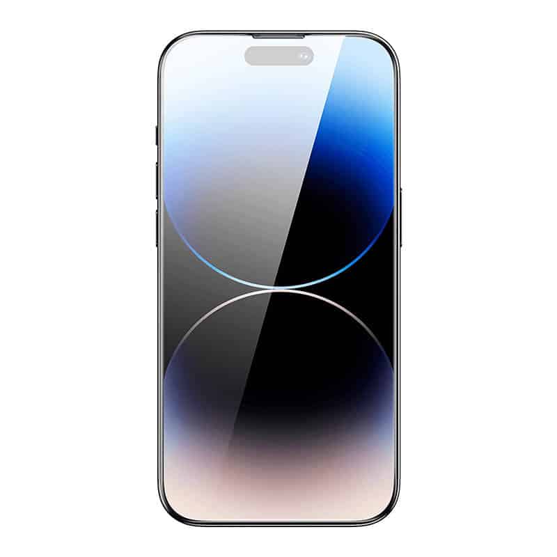 Baseus Προστατευτικό Οθόνης Tempered Glass Corning με Φίλτρο Σκόνης για iPhone 14 Pro Max (Διαφανές) - Image 3