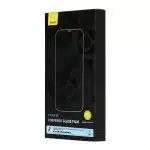 Baseus Προστατευτικό Οθόνης Tempered Glass Corning με Φίλτρο Σκόνης για iPhone 14 Pro Max (Διαφανές) - Image 8