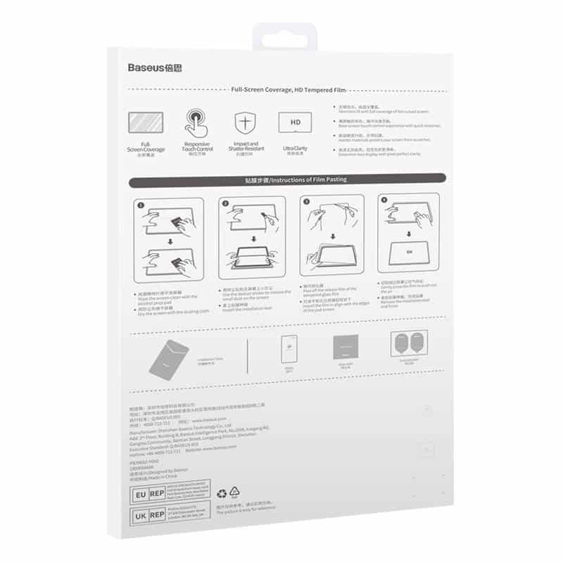 Baseus Προστατευτικό Οθόνης Crystal Tempered Glass 0.3mm για Tablet Huawei MatePad Pro 11" (Διαφανές) - Image 9