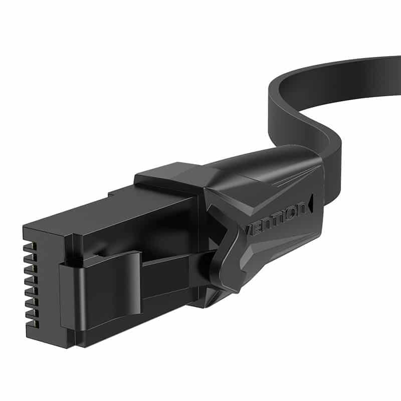 Vention IBABE Επίπεδο δίκτυο καλώδιο UTP Cat. 6 RJ45 Ethernet 1000Mbps 0,75m, μαύρο - Image 6