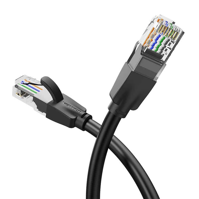 Vention IBEBF UTP CAT6 καλώδιο δικτύου RJ45 Ethernet 1000Mbps 1m μαύρο - Image 4