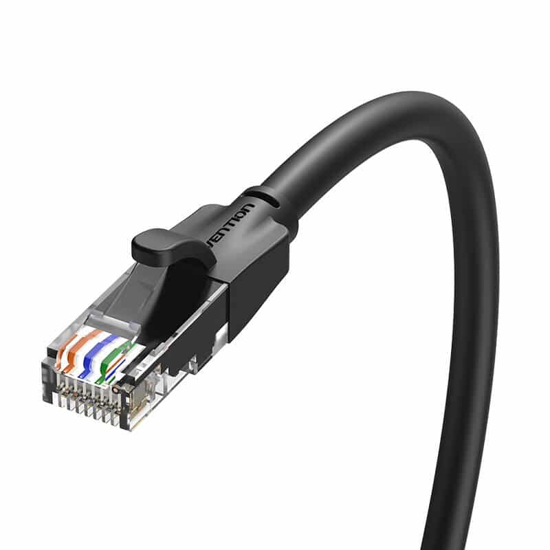 Vention IBEBF UTP CAT6 καλώδιο δικτύου RJ45 Ethernet 1000Mbps 1m μαύρο - Image 5