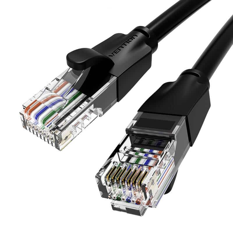 Vention IBEBF UTP CAT6 καλώδιο δικτύου RJ45 Ethernet 1000Mbps 1m μαύρο - Image 6