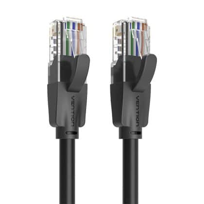 Καλώδιο δικτύου UTP CAT6 Vention IBEBG RJ45 Ethernet 1000Mbps 1,5m μαύρο