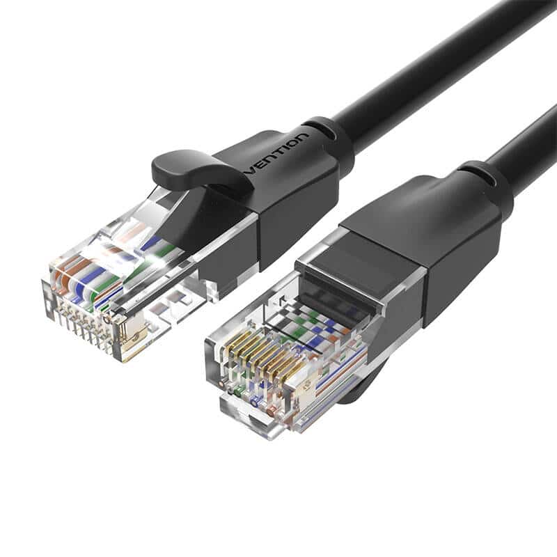 Καλώδιο δικτύου UTP CAT6 Vention IBEBG RJ45 Ethernet 1000Mbps 1,5m μαύρο - Image 2
