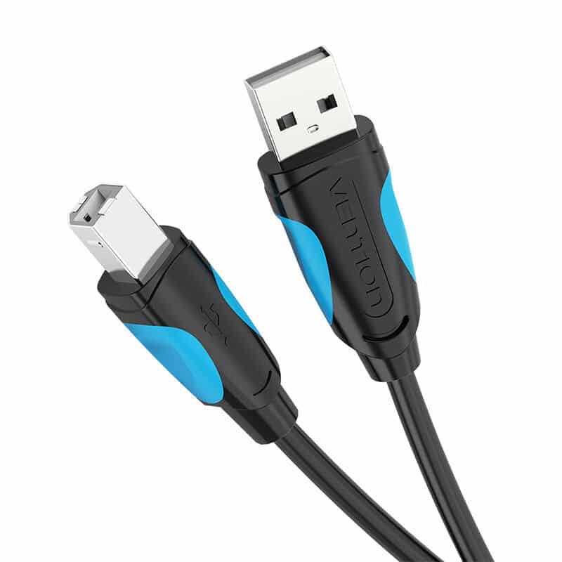 Vention VAS-A16-B100 Καλώδιο εκτυπωτή USB 2.0 A προς USB-B 1m Μαύρο - Image 4