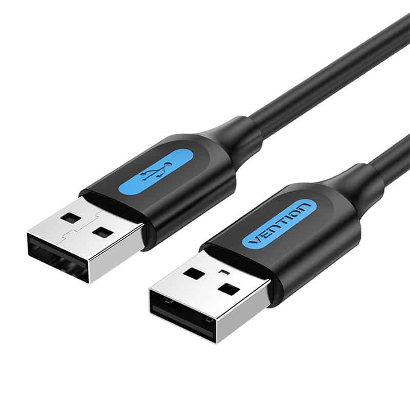 Καλώδιο USB 2.0 Vention COJBG 2A 1,5m Μαύρο PVC - Image 2