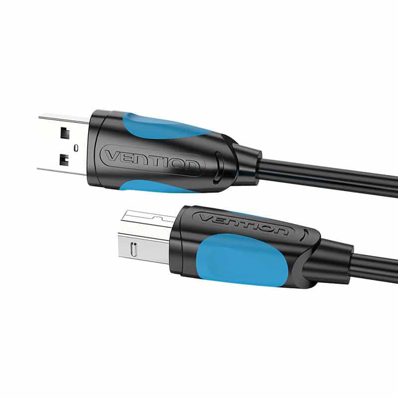 Καλώδιο Εκτυπωτή USB 2.0 A προς USB-B Vention VAS-A16-B500 5m Μαύρο - Image 3