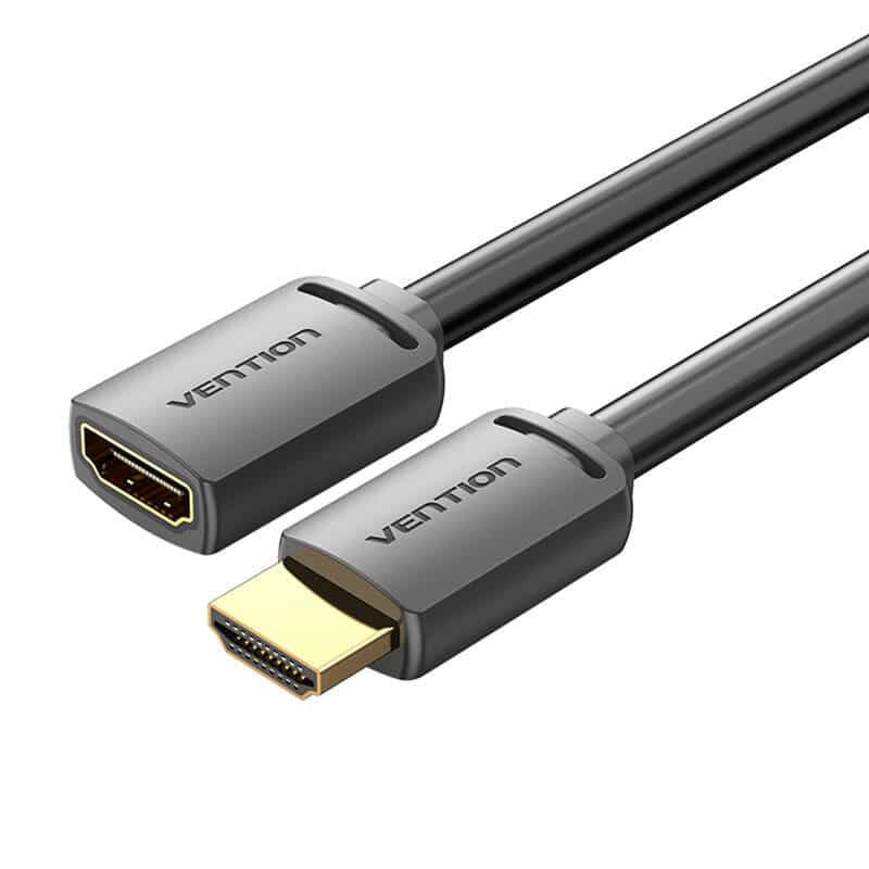 Vention AHCBH Καλώδιο Παράτασης από HDMI 2.0 Αρσενικό σε HDMI 2.0 Θηλυκό 2m, 4K 60Hz, (Μαύρο) - Image 4