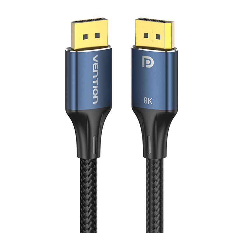 Καλώδιο DisplayPort 1.4 Vention HCELH 2m, 8K 60Hz/ 4K 120Hz (μπλε) - Image 2