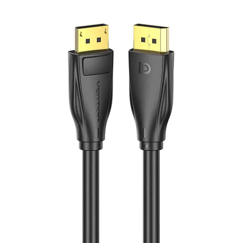 Καλώδιο DisplayPort 1.4 Vention HCDBF 1m, 8K 60Hz/ 4K 120Hz (μαύρο) - Image 2