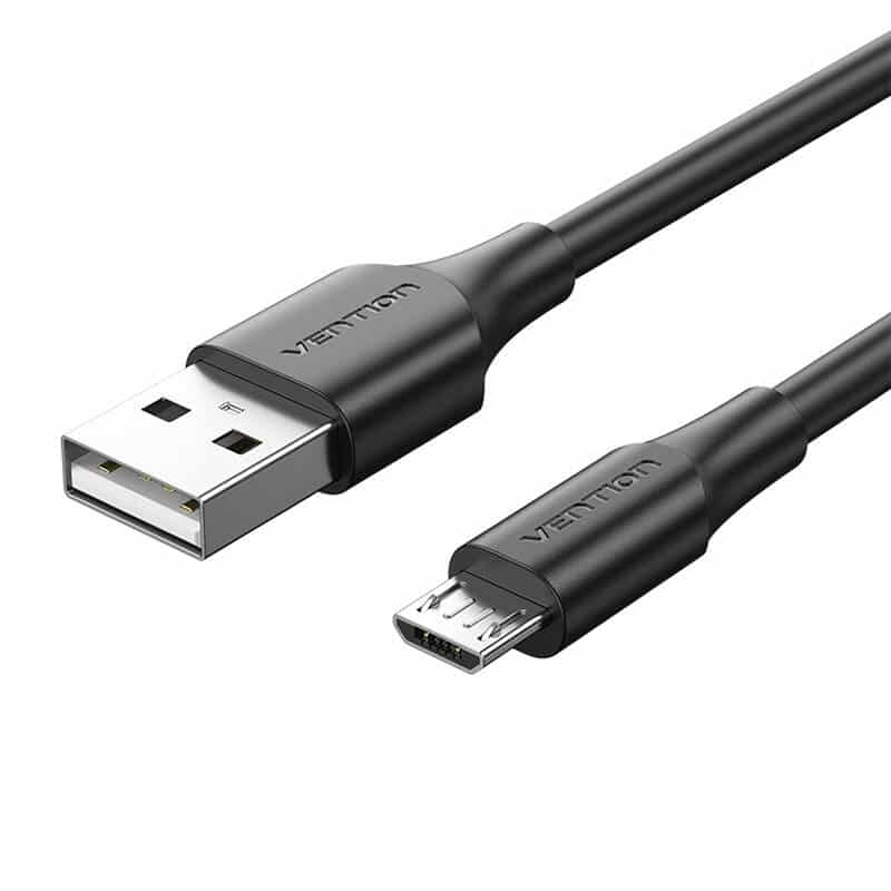 Καλώδιο USB 2.0 A προς Micro USB Vention CTIBC 2A 0.25m Μαύρο - Image 5