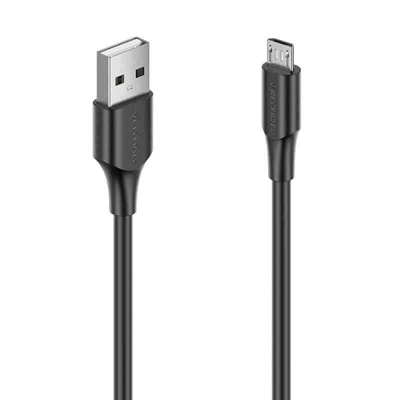 Καλώδιο USB 2.0 σε Micro USB Vention CTIBD 2A 0.5m (μαύρο) - Image 2