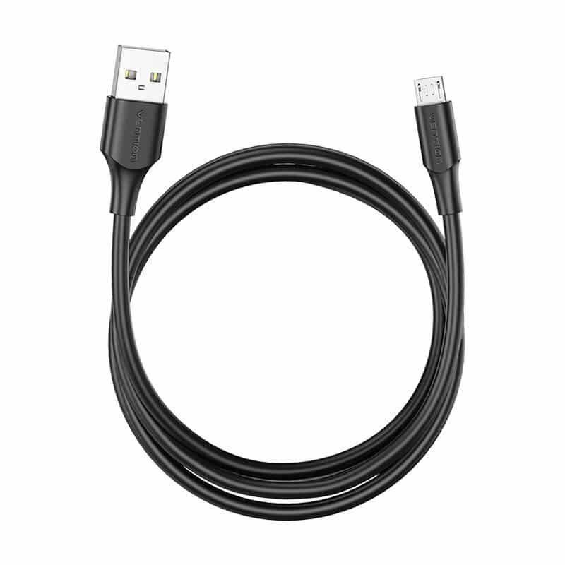 Καλώδιο USB 2.0 σε Micro USB Vention CTIBD 2A 0.5m (μαύρο) - Image 4