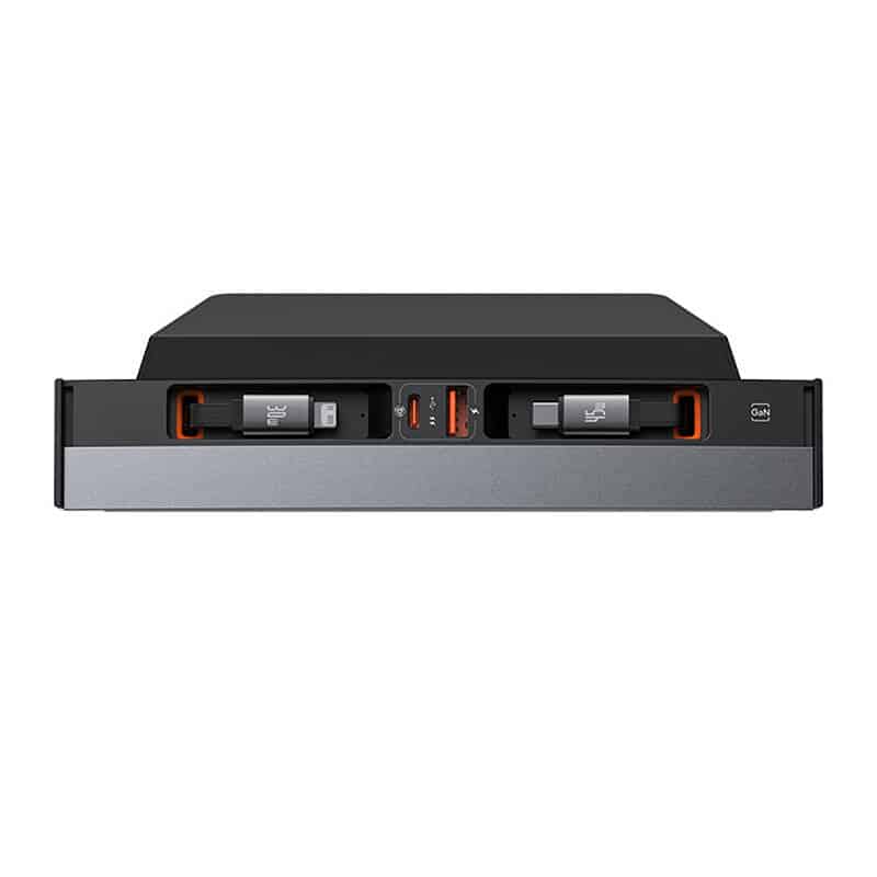 Baseus Hub T-Space με Καλώδια USB-C σε Lightning για Αυτοκίνητα Tesla (Μαύρο) - Image 3