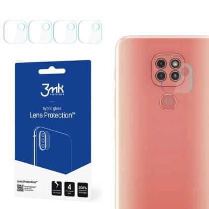 3MK Lens Protect Motorola Moto G9 Play Προστασία φακού κάμερας 4τμχ