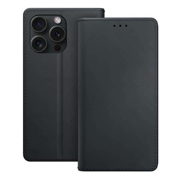 3MK Wallet Case - θήκη για Apple iPhone 13 Pro Max - Μαύρο - Image 13