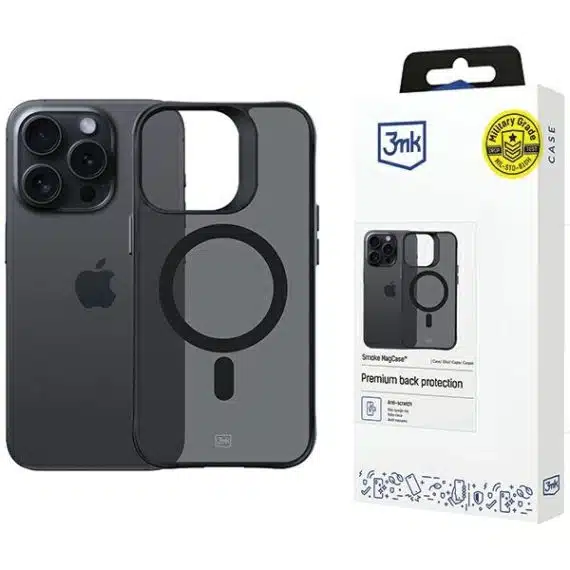 3MK Smoke MagCase - θήκη για Apple iPhone 15 Pro Max - Πολύχρωμο