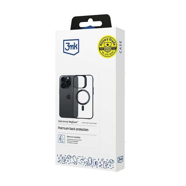 3MK Satin Armor MagCase - θήκη για Apple iPhone 15 Pro - Πολύχρωμο - Image 3