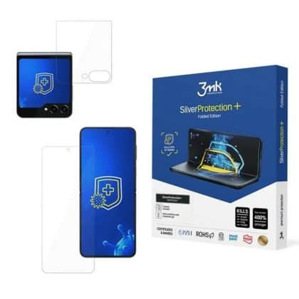 3MK SilverProtection+ Sam Z Flip 6 Folded Edition Αντιμικροβιακή μεμβράνη που τοποθετείται υγρή