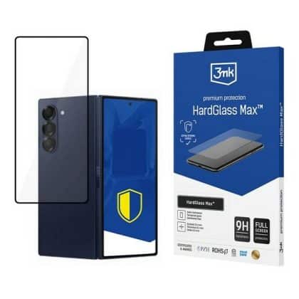 3MK HardGlass Max Sam Z Fold 6 (front) Fullscreen Glass μαύρος
