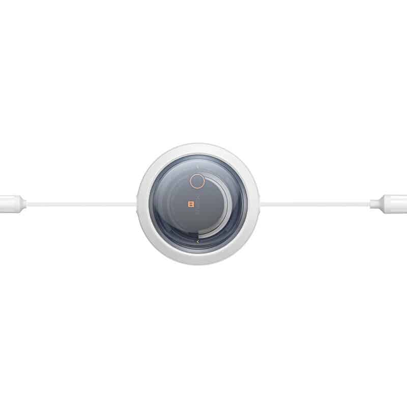 Baseus Καλώδιο Γρήγορης Φόρτισης 3in1 Free2Draw, USB σε micro USB+USB-C+Lightning, 3.5A, 1.1m (λευκό) - Image 4