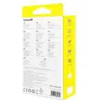 Baseus 3-in-1 Free2Draw USB σε M+L+C καλώδιο 100W, 1.1 μ (μαύρο) - Image 7