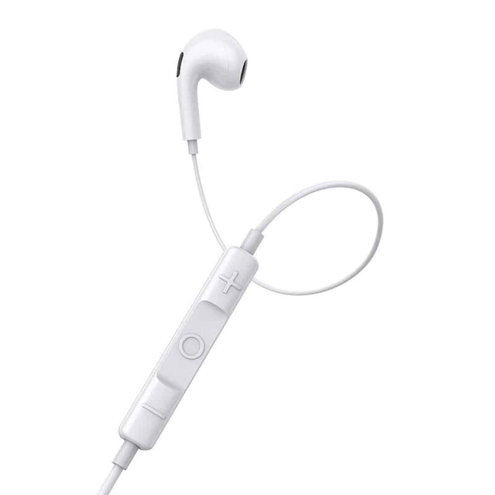 Baseus - Ενσύρματα Ακουστικά Encok CZ17 (A00170000213-Z1) - Type-C, μισό-στο-αυτί, 1.1m, 20Hz-20kHz - Λευκό Σελήνης - Image 5